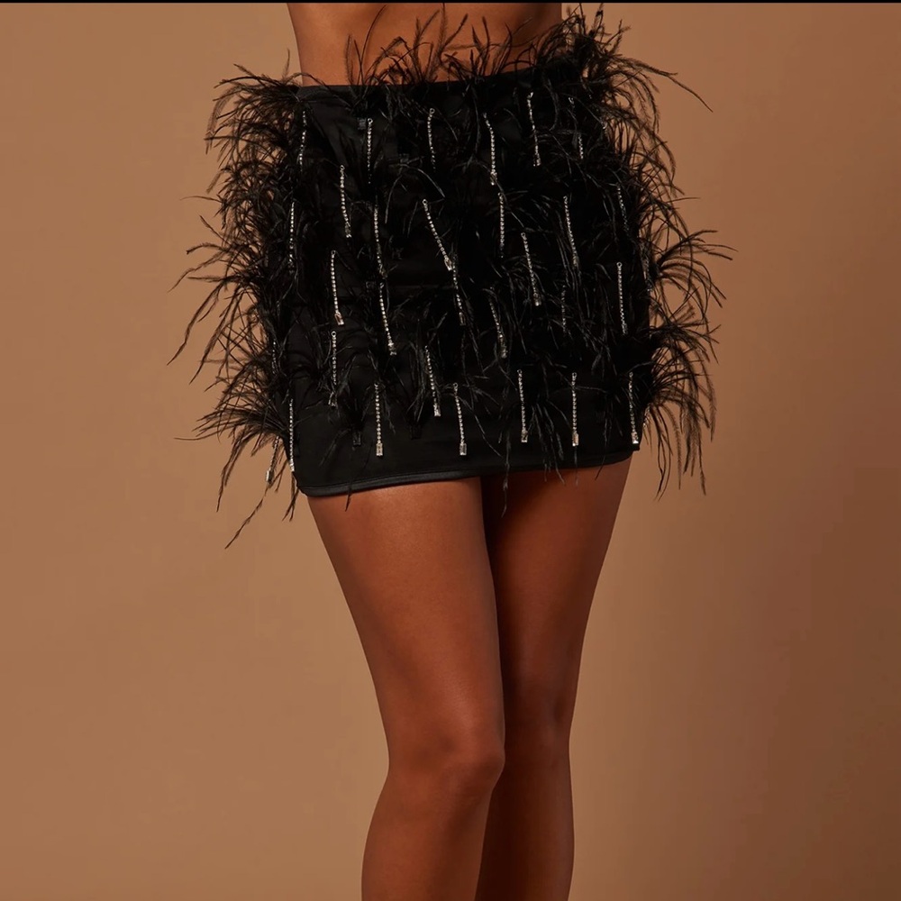 Mini Feather skirt